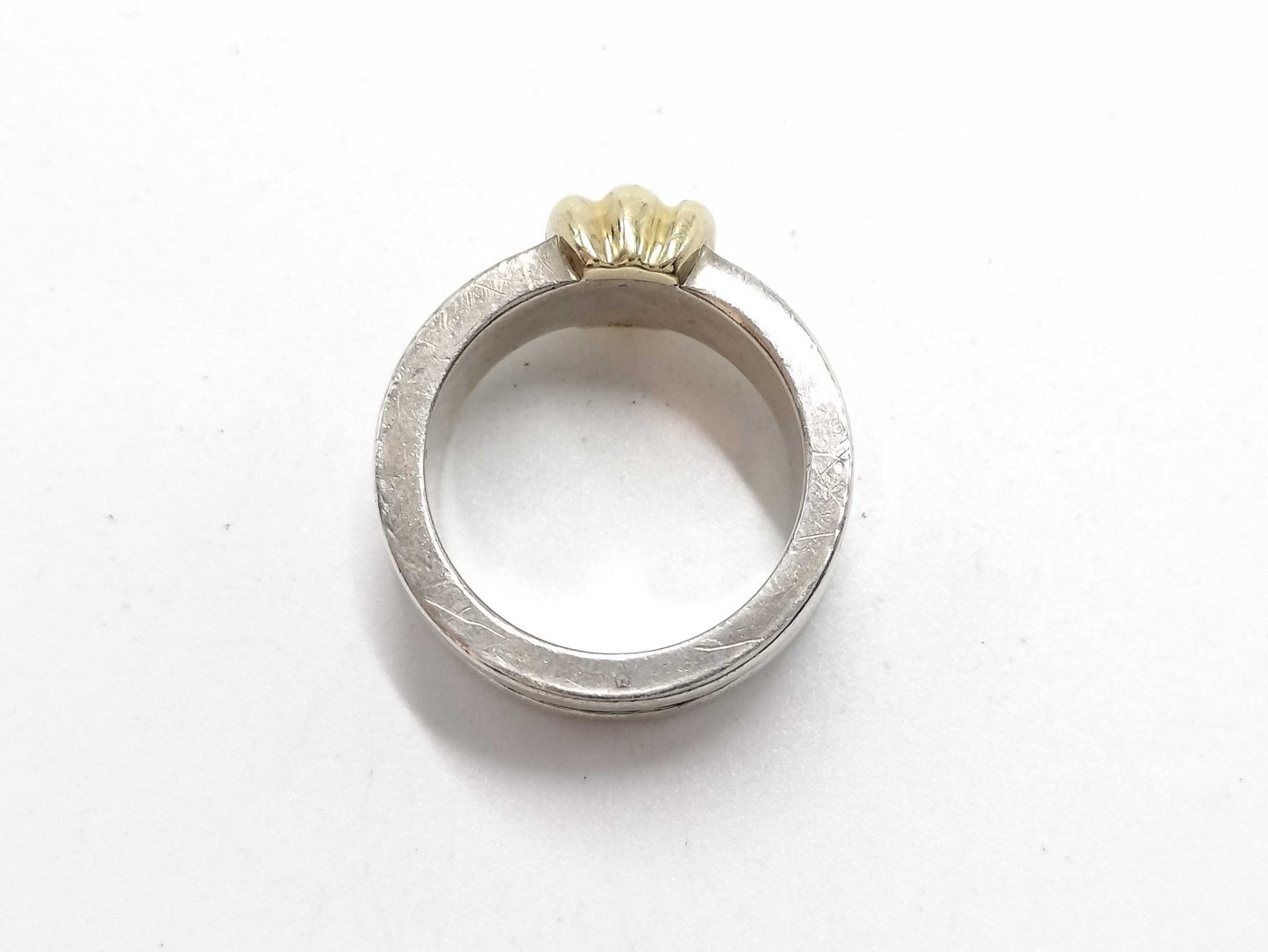 Tiffany & Co. Grooved with 750 8.6g Ring