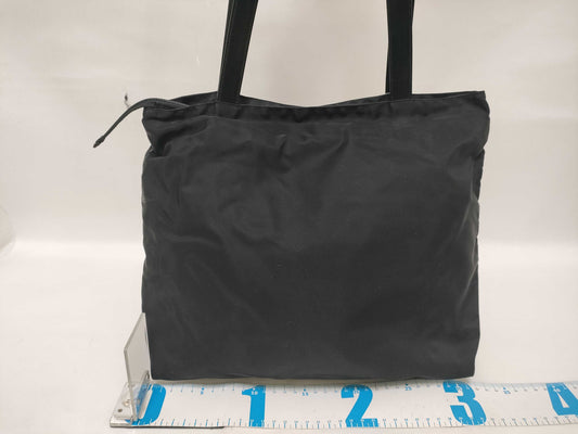 CELINE Tote Nylon Black Tote Bag