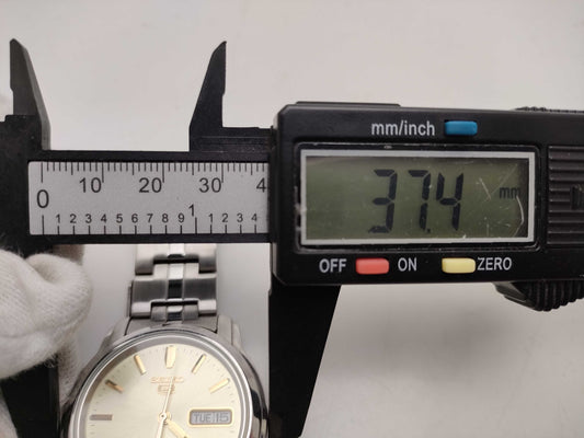 SEIKO 7S26-03S0 Gold Dial Men's Watch