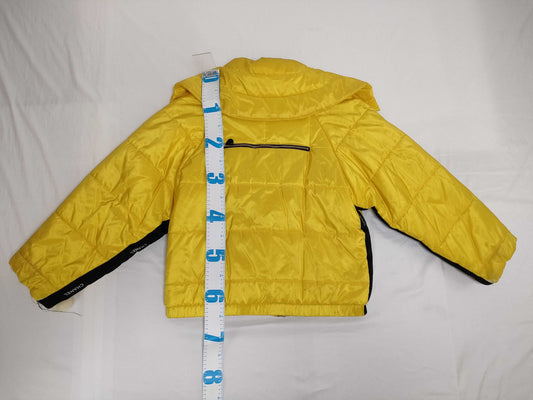 CHANEL CHANEL Coco Mark Down Jacket Yellow Gold Buttons Other Apparel
