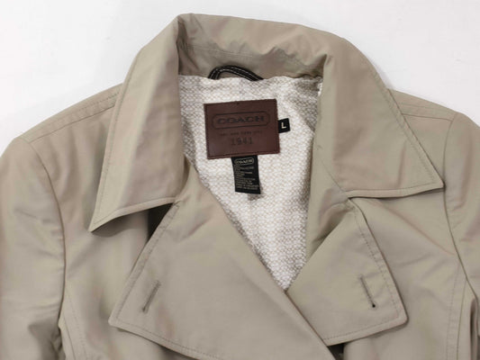COACH trench coat coat
