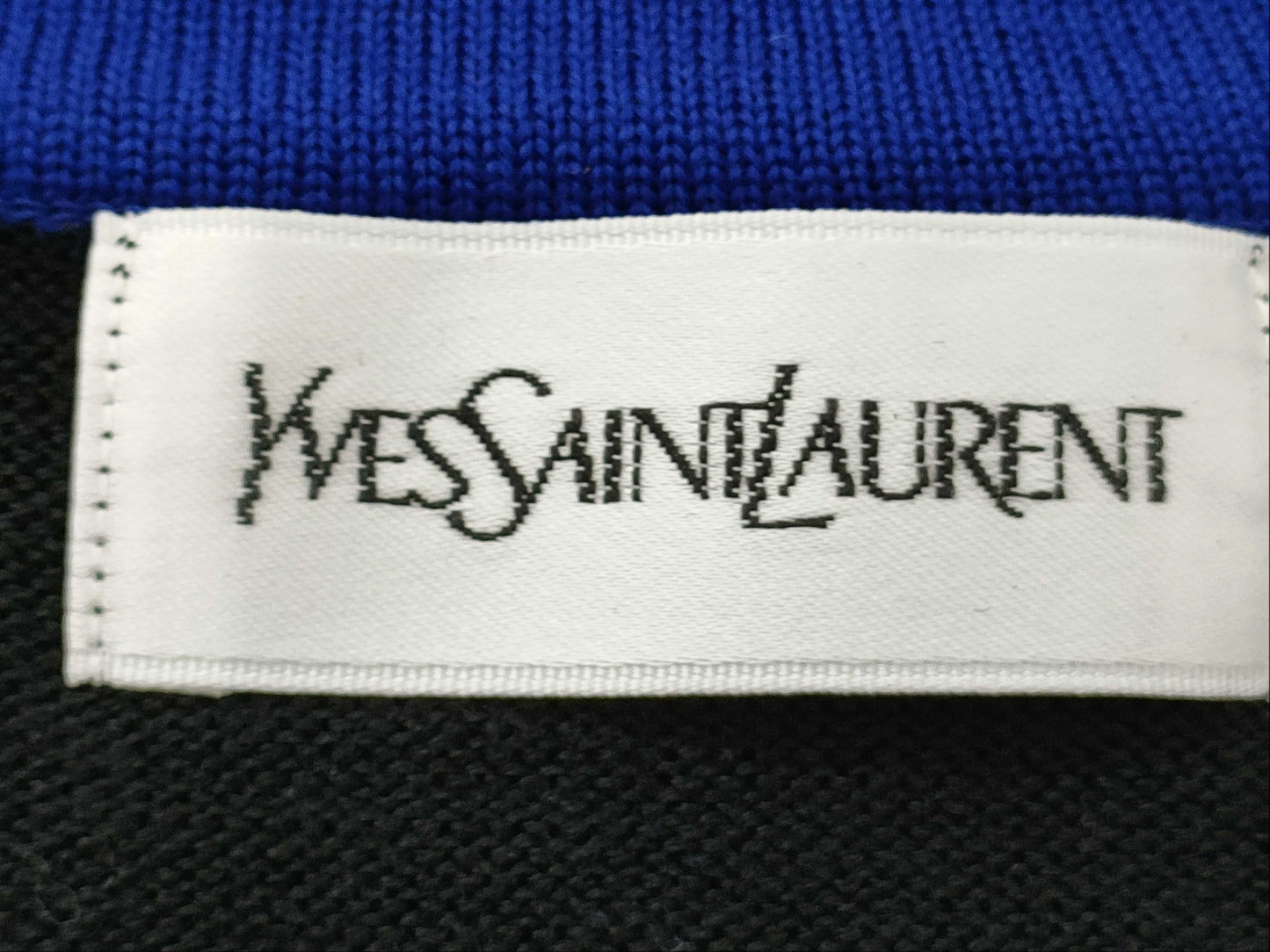 Yves Saint Laurent Knit Sweater with Gold Buttons, Cardigan
