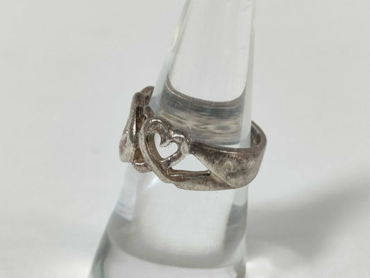Tiffany & Co. Triple Heart Ring, SV925, 5.0g