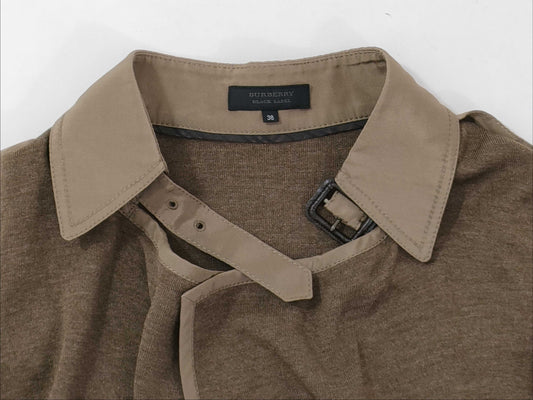 BURBERRY BLACK LABEL Knit Coat Coat