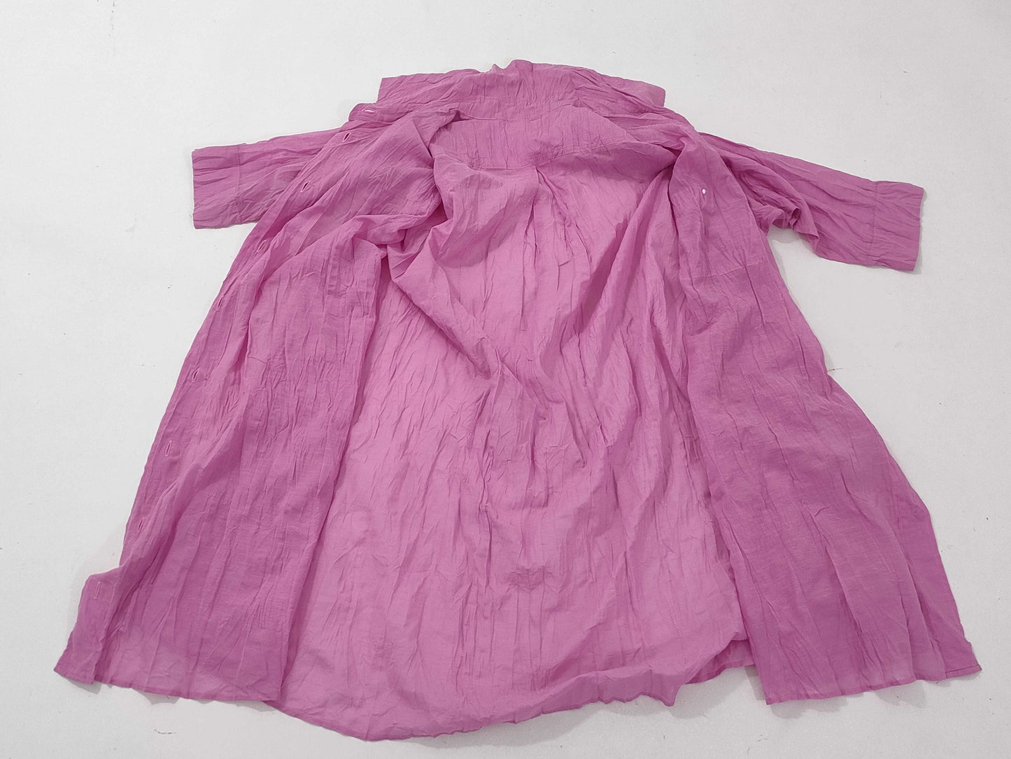 ISSEY MIYAKE Pleats Please Short Sleeve Shirt, Pink