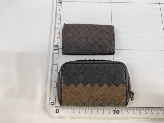 BOTTEGA VENETA Intrecciato 2-piece set Coin purse/Key holder Other accessories