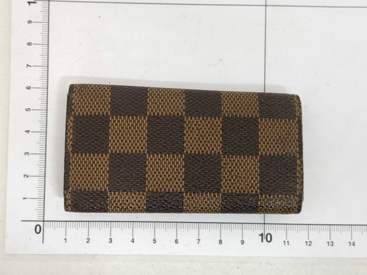 LOUIS VUITTON Damier/Epi 4-ring Key Case/2 Accessory Cases