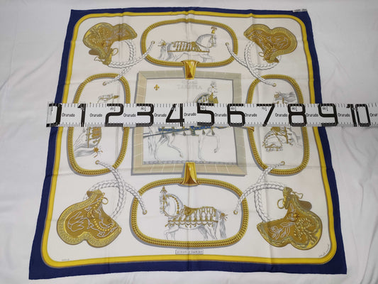 HERMES Carré 90 GRAND APPARAT Scarf