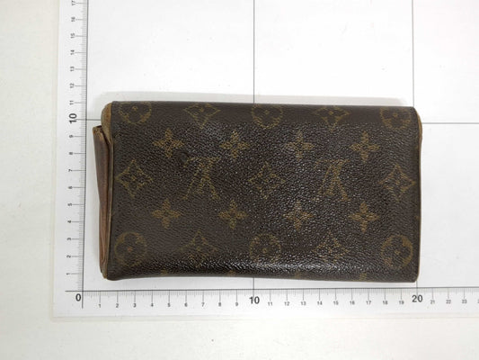 LOUIS VUITTON Monogram Portefeuille Sarah 2-piece Wallet