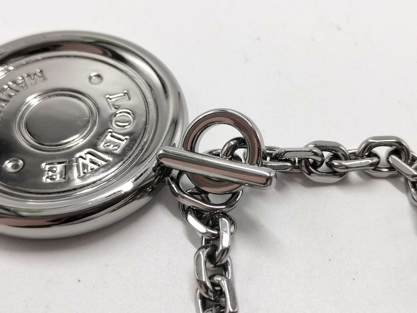 LOEWE Silver Medal Charm