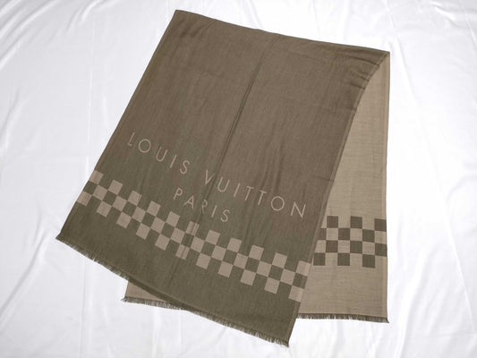 LOUIS VUITTON Cashmere Stole Scarf