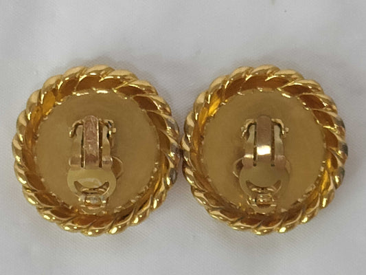 CHANEL 93A Design Earrings Earrings Earrings