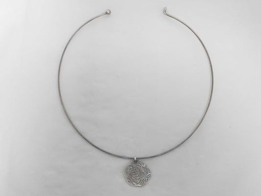 CHANEL 925 Camellia Choker Necklace