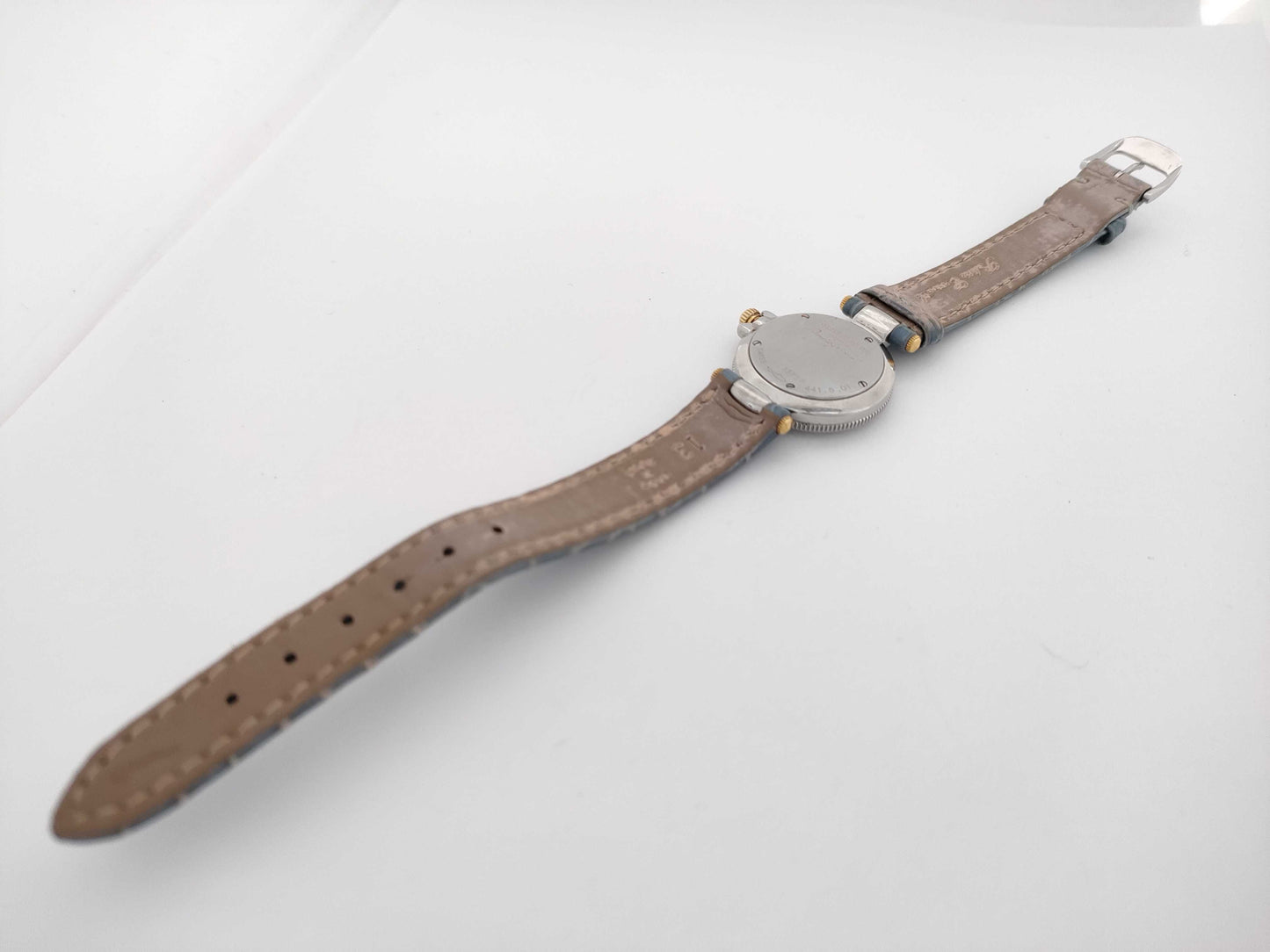 JAEGER LECOULTRE Rendez-vous Ref. 421.5.09K18YGxSSx Leather Women's Watch, Undamaged