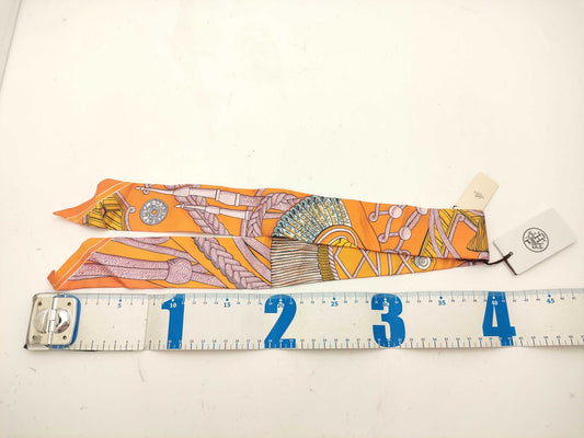 HERMES Twilly scarf with tag