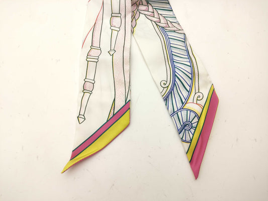 HERMES Twilly scarf with tag