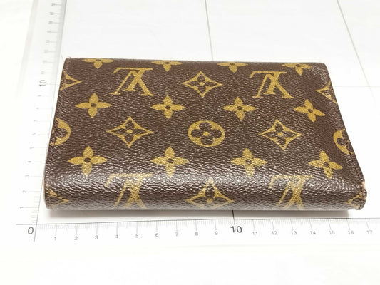 LOUIS VUITTON Monogram Porte Tresor Etui Papier Wallet