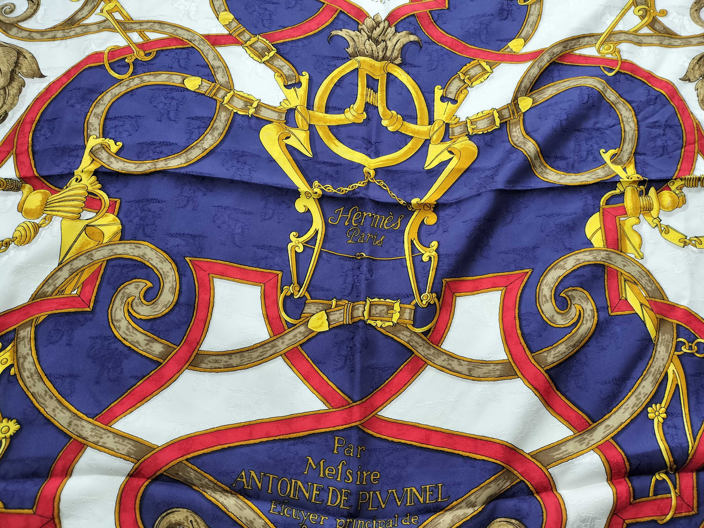 HERMES Carré Par Mefsire ANTOINE DE PLVVINEL Other accessories