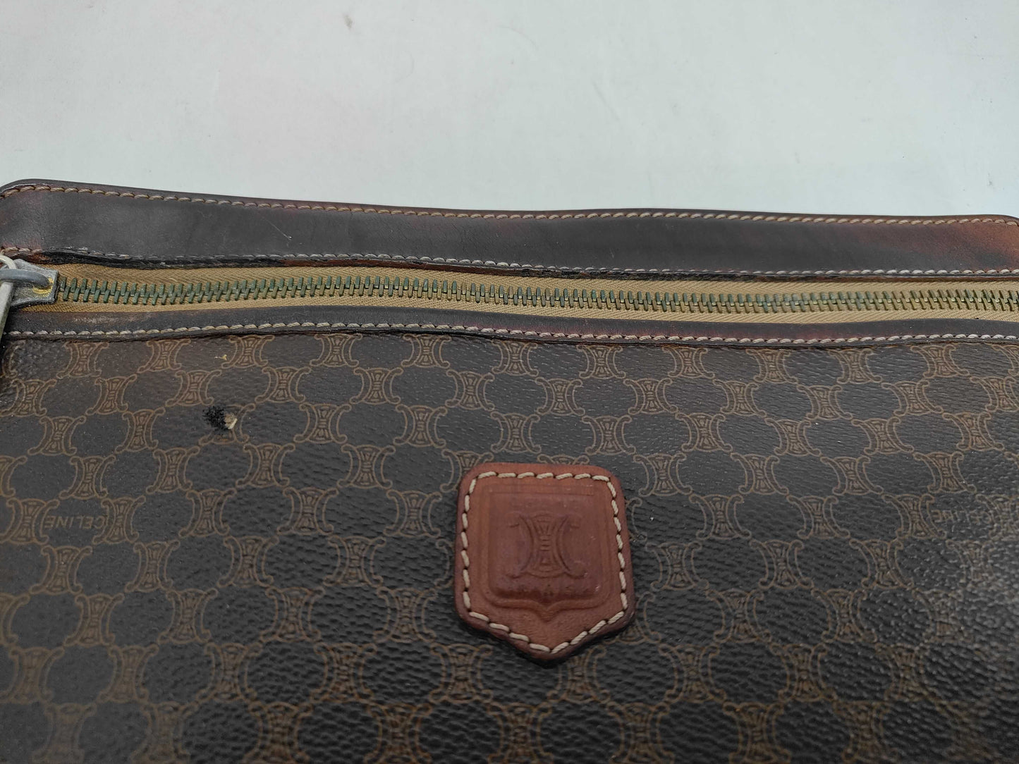 CELINE Macadam Pouch