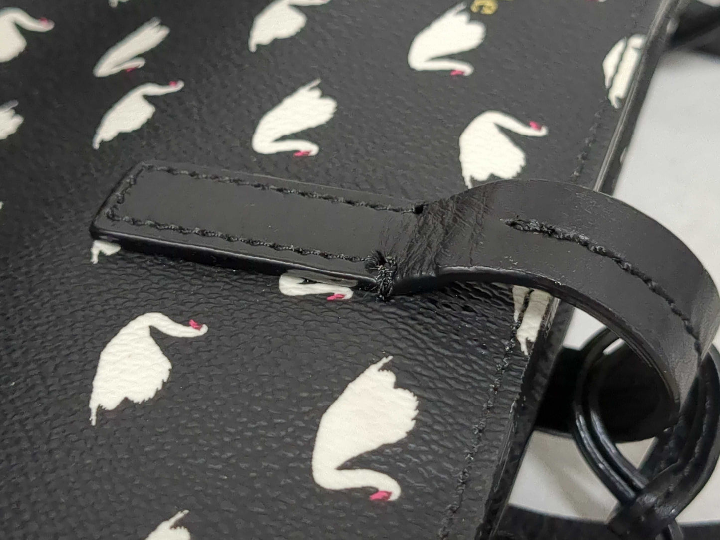 Kate Spade Swan Patent Tote Shoulder Bag