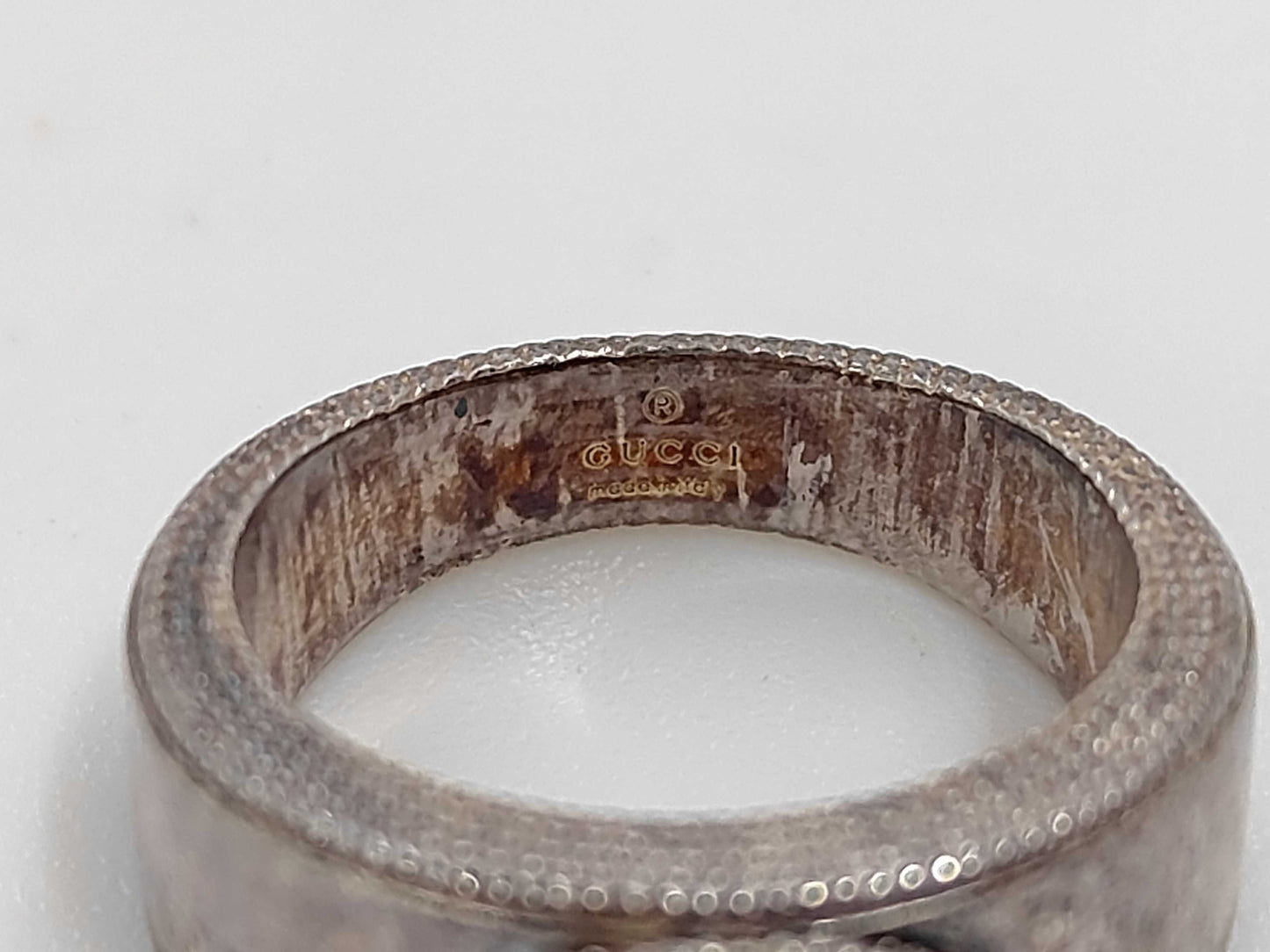 GUCCI Interlocking SV925 8.5g Ring