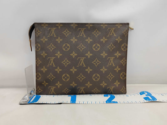 LOUIS VUITTON Monogram Pochette Toilette Second Bag