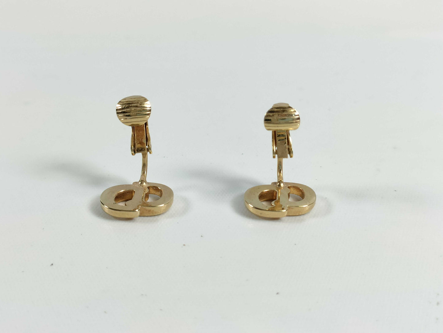 Dior CD logo earrings