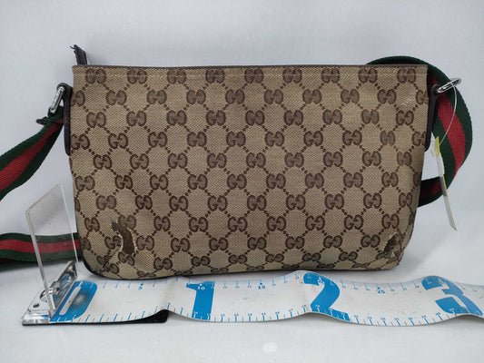 GUCCI GG Canvas 189749 Shoulder Bag
