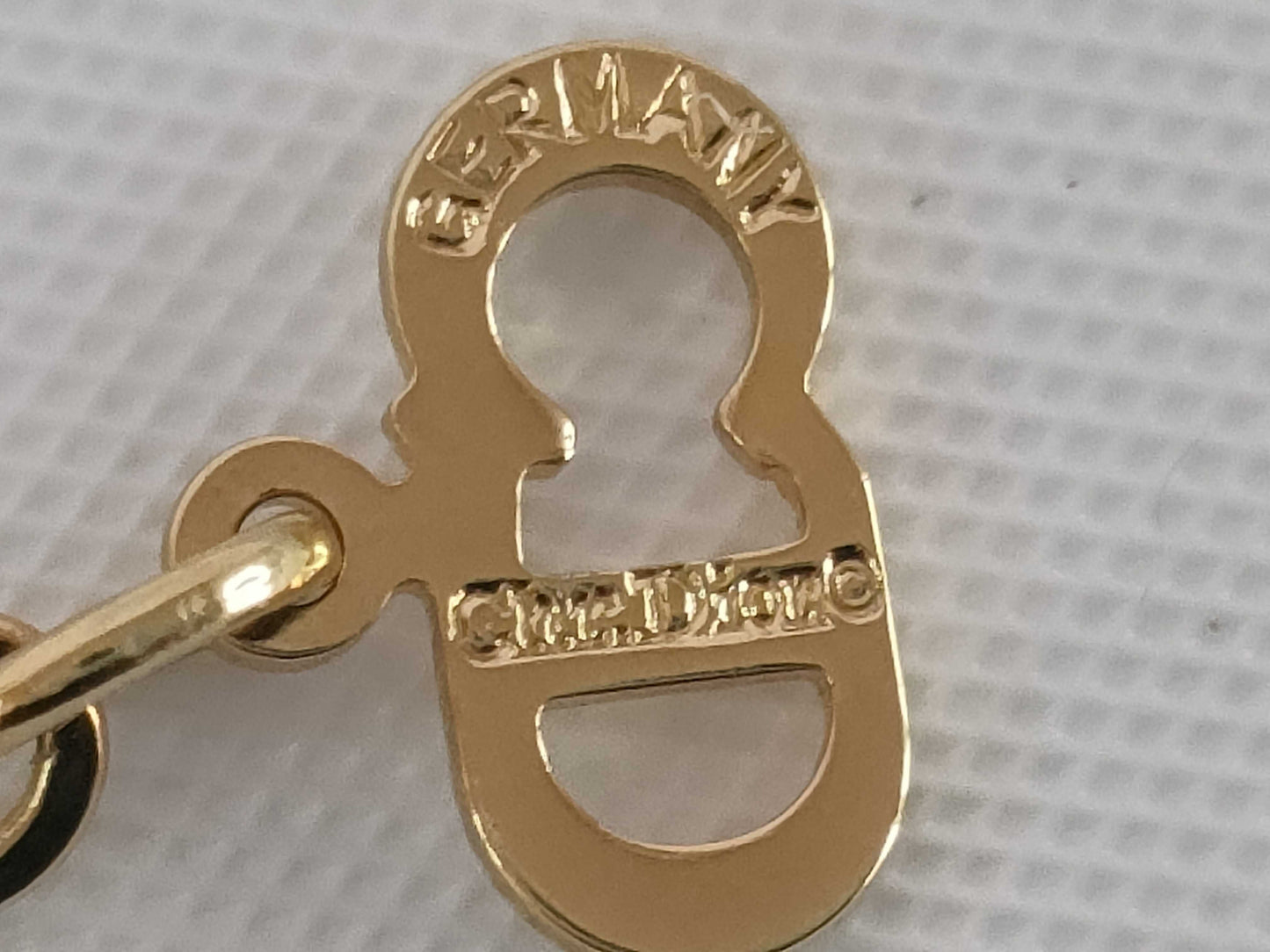 Dior necklace/earring set necklace