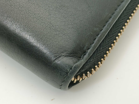 BVLGARI long wallet leather wallet