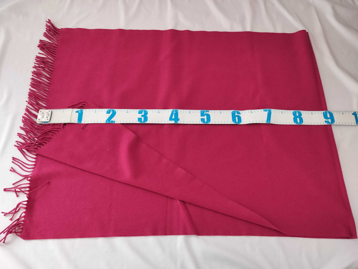 HERMES Cashmere Scarf Pink Scarf