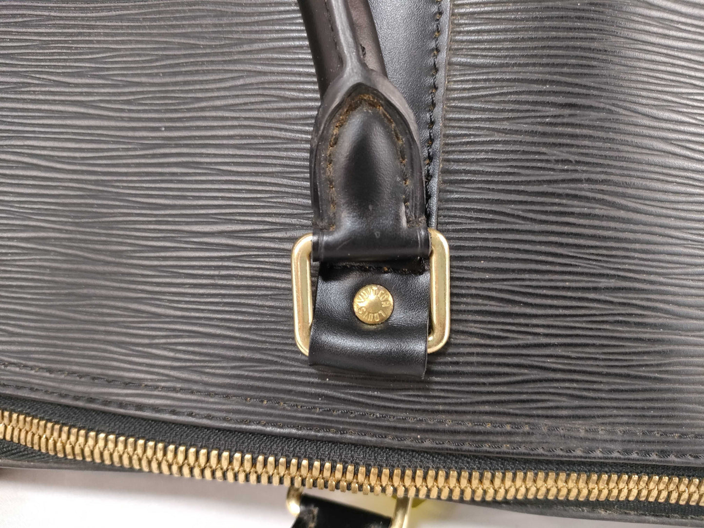 LOUIS VUITTON Epi Keepall Large Boston Bag