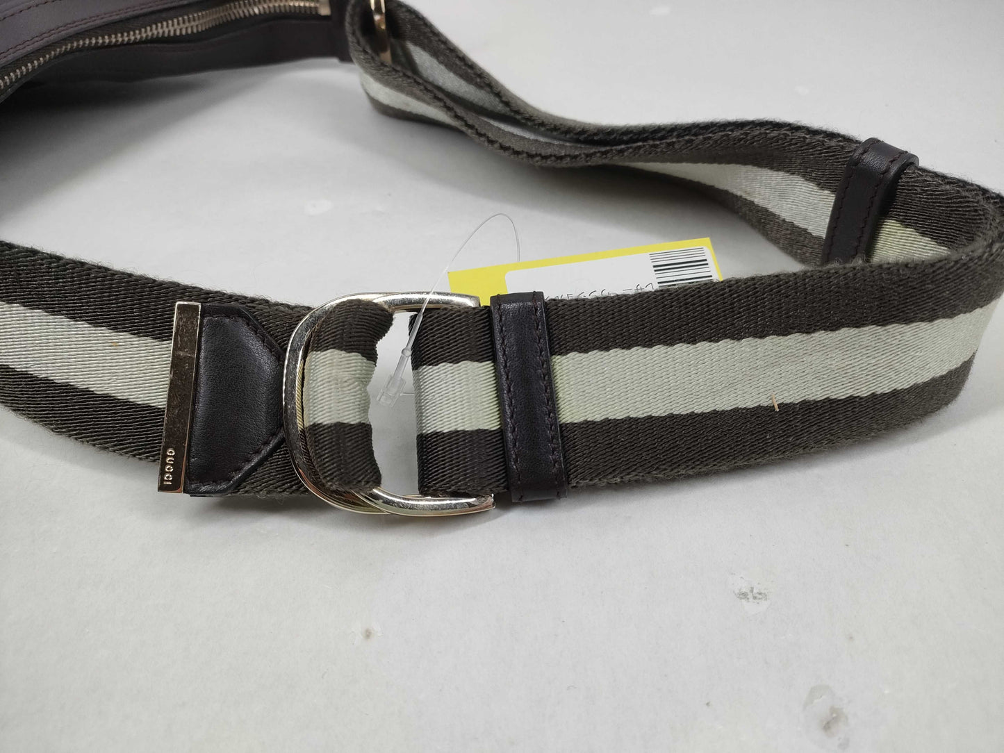 GUCCI Leather One-Shoulder Shoulder Bag