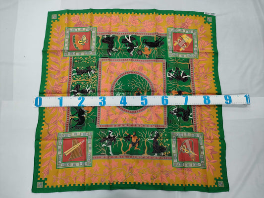 HERMES Carre Carre Ancient Roman Scarf
