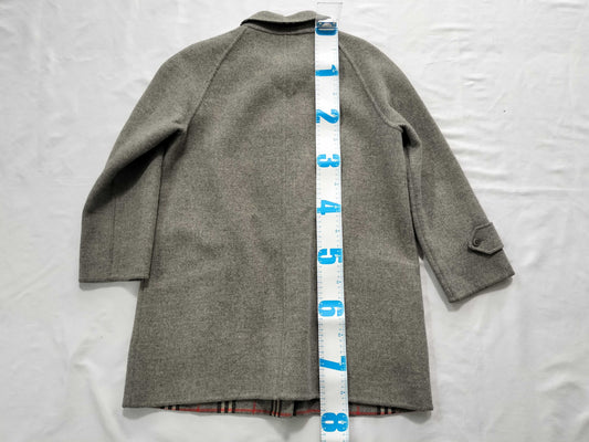 BURBERRY Wool Gray Coat