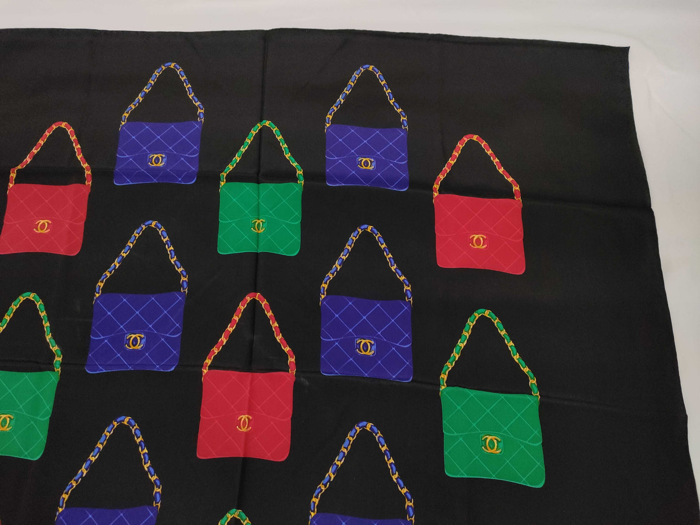 CHANEL Matelasse Matelasse Design Scarf