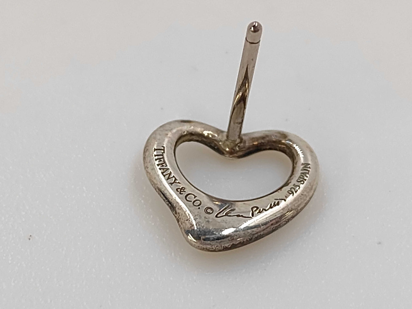 Tiffany & Co. Open Heart SV925 Earrings