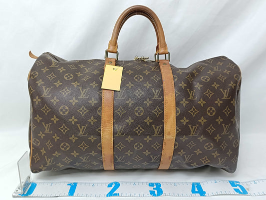 LOUIS VUITTON Monogram M41426 Keepall 50 Boston Bag