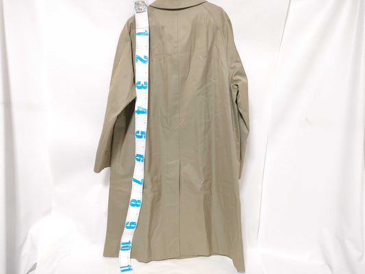 Burberrys Trench Coat with Hidden Buttons and Name