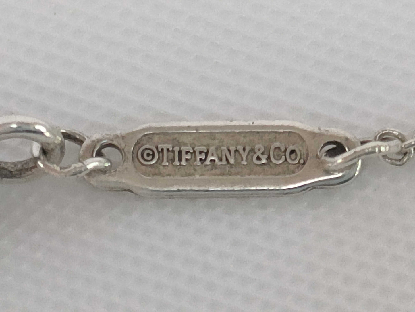 Tiffany & Co. AG925 Infinity Mini Silver Necklace