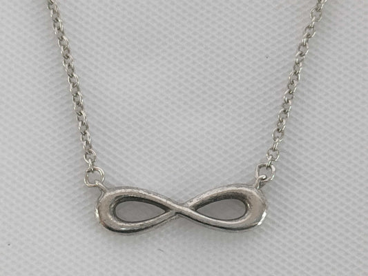 Tiffany & Co. AG925 Infinity Mini Silver Necklace