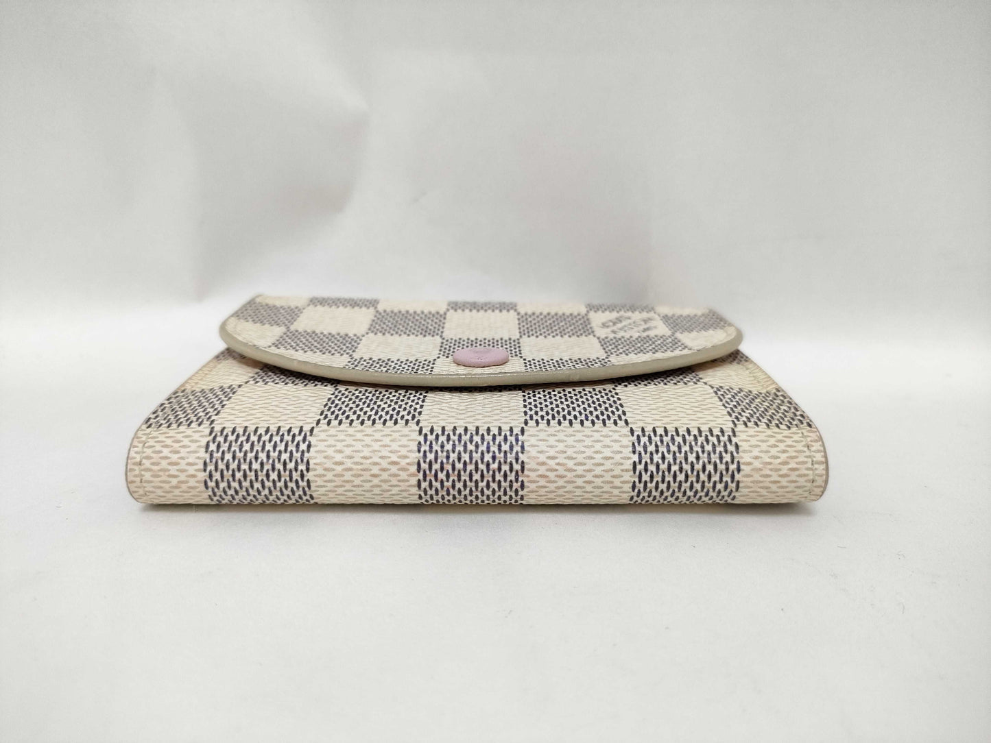 LOUIS VUITTON Damier Azur N61276 Porte Monnaie Rosary Wallet