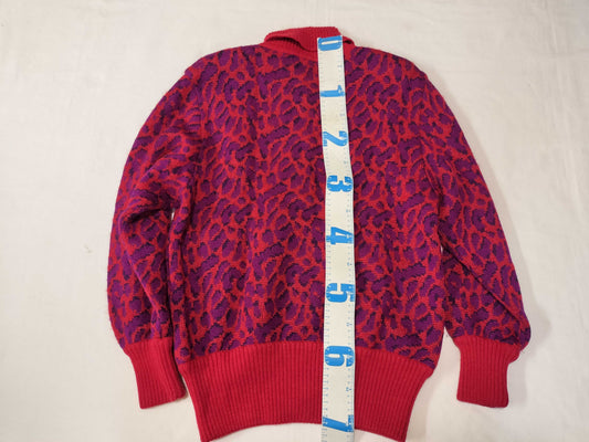 Yves Saint Laurent all-over print knit jacket