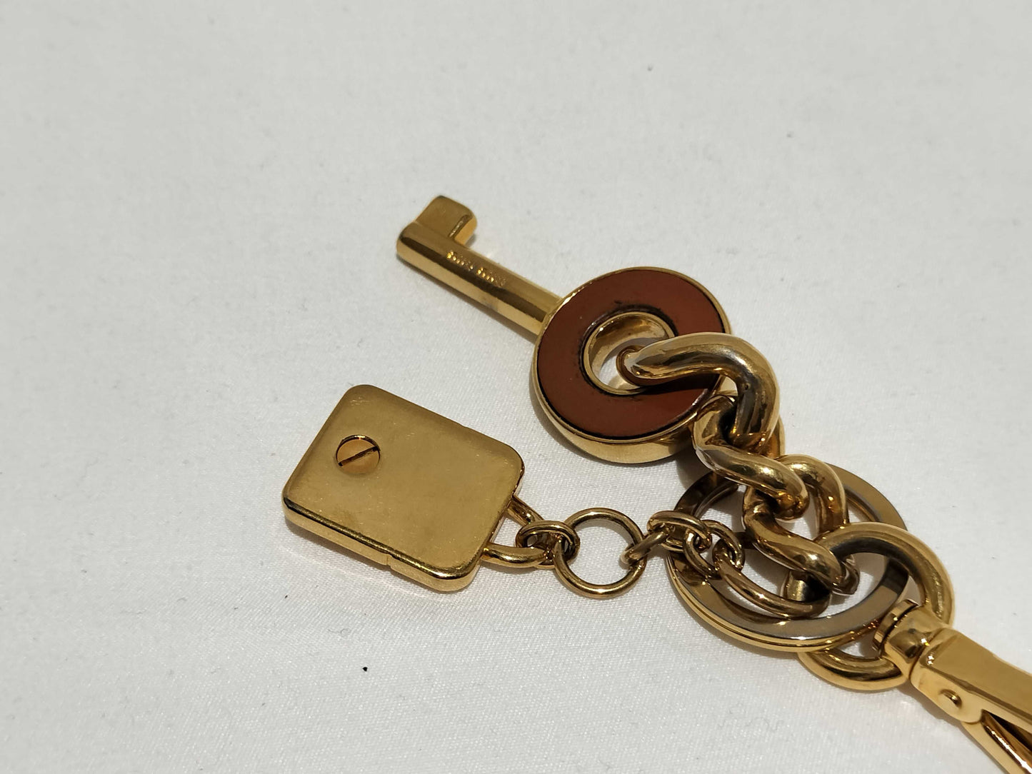 Miu Miu Key Ring Keychain Charm