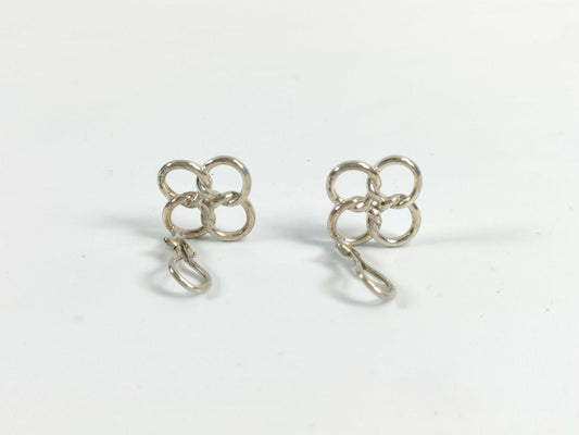 Tiffany & Co. Clover Earrings by Elissa Peretti, SV925, 6.3g