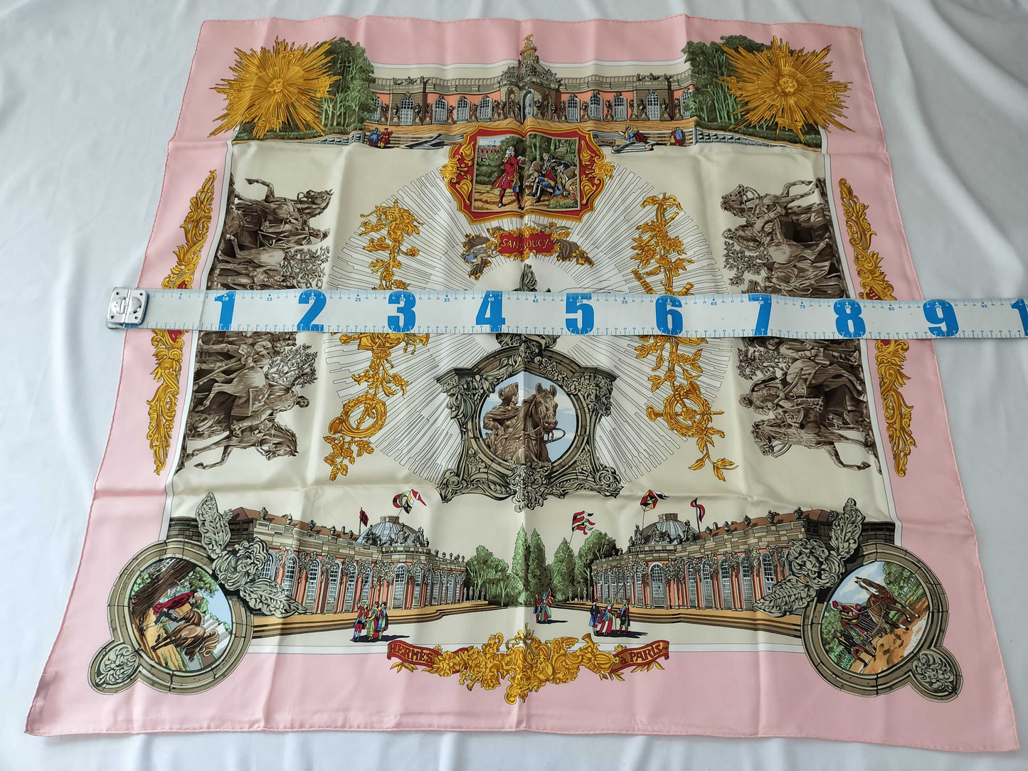 HERMES Carré Sanssouci Palace Scarf