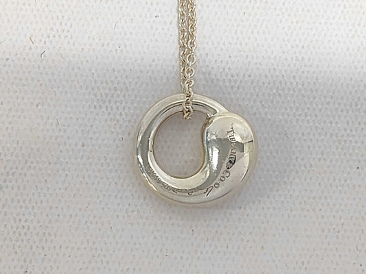 Tiffany & Co. Eternal Circle Necklace, 925 Sterling Silver