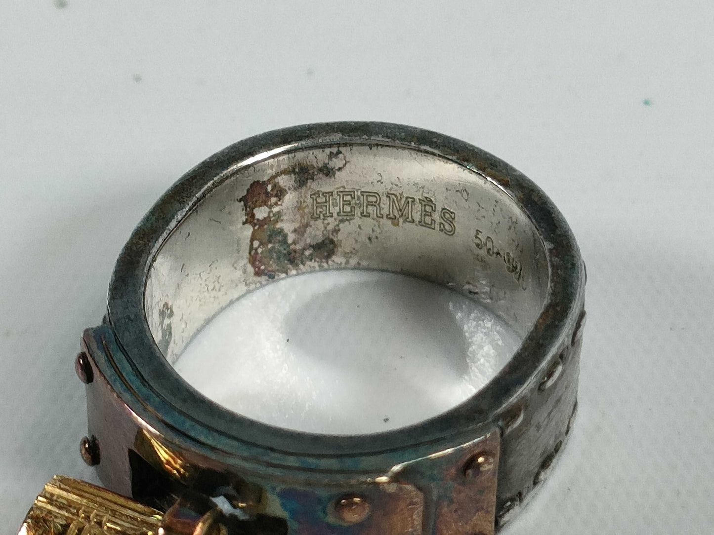 HERMES Cadena Ring Vintage SV925 10.2g Ring