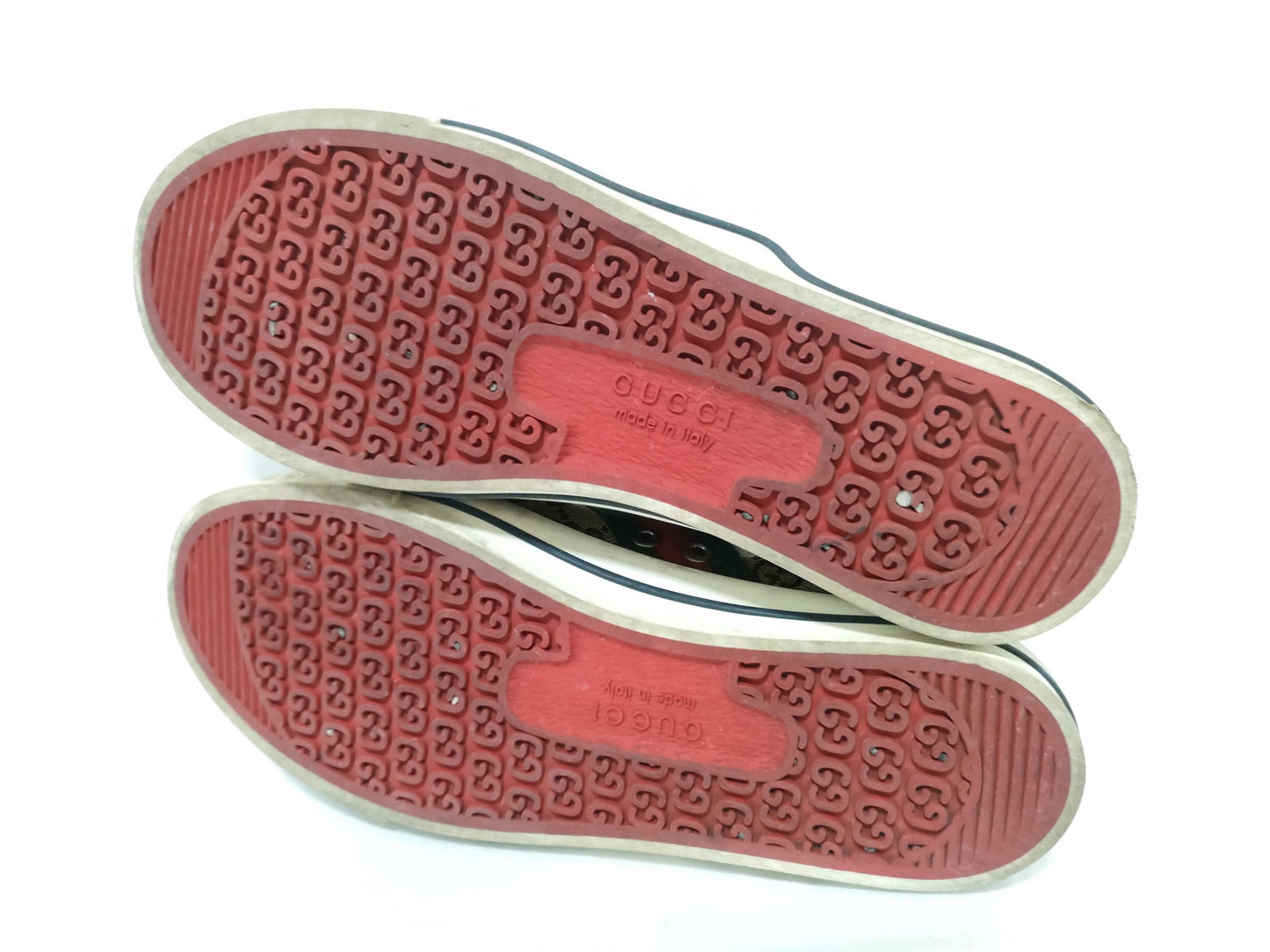 GUCCI GG Canvas Sherry Line Sneakers