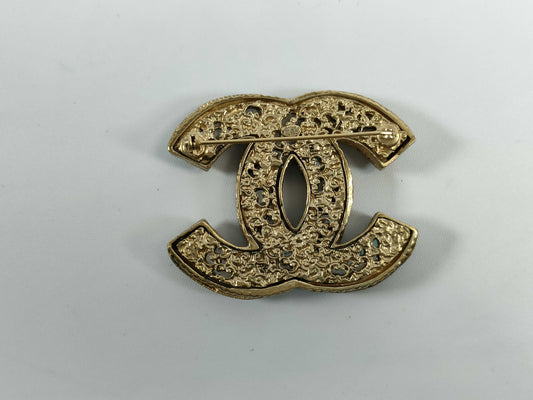 CHANEL Coco Mark A11A Brooch Brooch